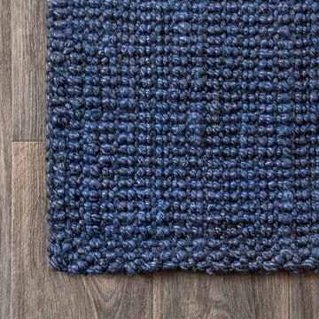 Pata Hand Woven Chunky Jute Area Rug